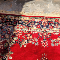 Прекрасен персийски ръчен килим, снимка 3 - Килими - 44909080