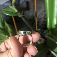 Сребърен пръстен, снимка 4 - Пръстени - 43327727