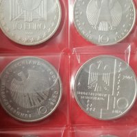 Юбилейни сребърни монети 10 Euro , снимка 10 - Нумизматика и бонистика - 32904911