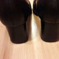 Дамски обувки черни №35, снимка 4 - Дамски обувки на ток - 28579141