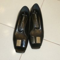 38н Nero Bianco УНИКАЛНИ обувки естествена кожа, снимка 2 - Дамски елегантни обувки - 29065581