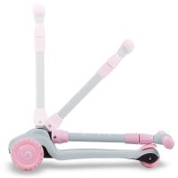 ТРОТИНЕТКА JAX BALANCE KICK SCOOTER, Сиво и розово 085002, снимка 4 - Други спортове - 36953781