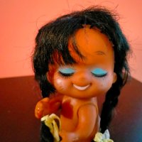 Кукла гумена играчка hong kong 13 см , снимка 12 - Колекции - 37409649