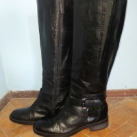 Италиански ботуши естествена кожа "Enzo Argiolini"®, снимка 3 - Дамски ботуши - 27306035