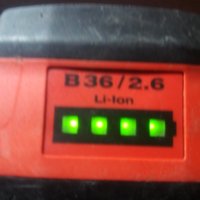 Батерия Hilti b36/2.6 , снимка 1 - Други инструменти - 43671616
