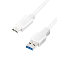 Кабел USB3.2 A-C, M/M, 1.5m, White,Logilink SS301107, снимка 1 - Друга електроника - 39318962