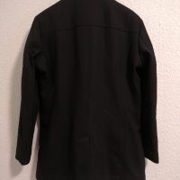 Топ елеганс стил статус лимитирана серия черно мъжко Ново палто яке есен-зима-пролет TEODOR ново, снимка 4 - Палта - 43780291