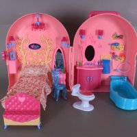 Детска къща за кукли - куфар, снимка 1 - Кукли - 43265354