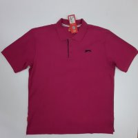 Slazenger Plain Polo - Мъжка тениска с яка, размер XL., снимка 1 - Тениски - 40023437