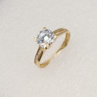 Златни годежни пръстени 14 К, снимка 16 - Пръстени - 38668899
