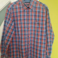 Мъжка риза дълъг ръкав на квадрати, снимка 2 - Ризи - 33046362