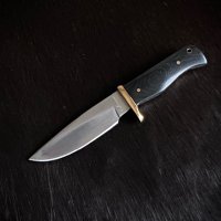 Охотничий нож Small Hunter Black Micarta (BJ067), снимка 1 - Ножове - 43730418