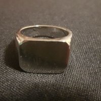 Мъжки елегантен стоманен пръстен бижу , снимка 5 - Пръстени - 35533240