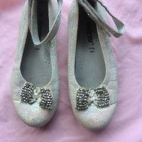 ефектни балеринки с каишка, снимка 1 - Детски обувки - 37566130