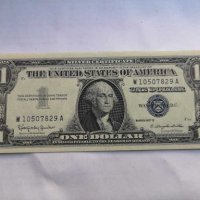 USA $ 1 Dollar Silver Certificate 1957-B UNC, снимка 1 - Нумизматика и бонистика - 27732504