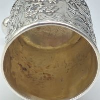 RRR-Сребърна чаша,Англия 18 век/сребро 925 проба, снимка 11 - Антикварни и старинни предмети - 39477171
