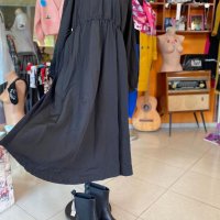 Черна рокля Bebe, снимка 3 - Рокли - 38405663