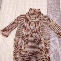 Много красива плетена жилетка , снимка 1 - Жилетки - 39418243