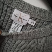 Calvin Klein/L, 100%памук , снимка 2 - Пуловери - 43129939