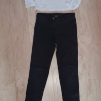 Панталон с блузка р.128/134, снимка 1 - Детски панталони и дънки - 39607952