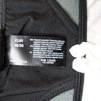 Rainbow (eur 48-50) XL дамска прашка в черно и бяло с дантела отпред, снимка 6 - Бельо - 43291227