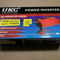 Промоция 4000W Нови UKC 12V или 24V -220V, Висококачeствен мощен инвертор за автомобил или камион., снимка 11 - Аксесоари и консумативи - 39429602