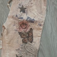 Панталон с пеперудки , снимка 2 - Панталони - 34768282