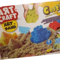 Кинетичен пясък за игра, снимка 2 - Пластелини, моделини и пясъци - 38953626