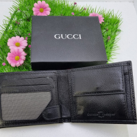 Мъжки черен портфейл Gucci ✅ Louis Vuitton ✅, снимка 4 - Портфейли, портмонета - 44905599