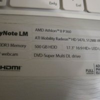 Продавам лаптоп Packardbell-EasyNote-ML-MS2291, снимка 4 - Лаптопи за игри - 26958701