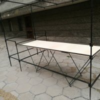 пазарска метална маса с сгъваема покрив, снимка 14 - Други стоки за дома - 38761025