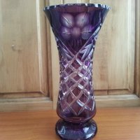 Кристална ваза , снимка 8 - Антикварни и старинни предмети - 37761340
