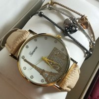 Комплект часовник + гривна, снимка 1 - Дамски - 40743809