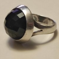 Сребърен пръстен (196), снимка 9 - Пръстени - 43688827