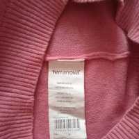 Розов пуловер Terranova, снимка 3 - Блузи с дълъг ръкав и пуловери - 43898626