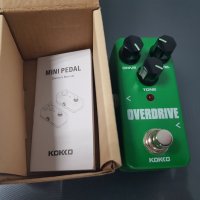 KOKKO FOD3 Mini Overdrive Pedal - Овърдрайв педал за ел китара - НОВ, снимка 4 - Китари - 36870198