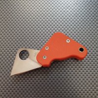 Мини нож с клипс за колан в стил Spyderco , снимка 10 - Ножове - 39324129