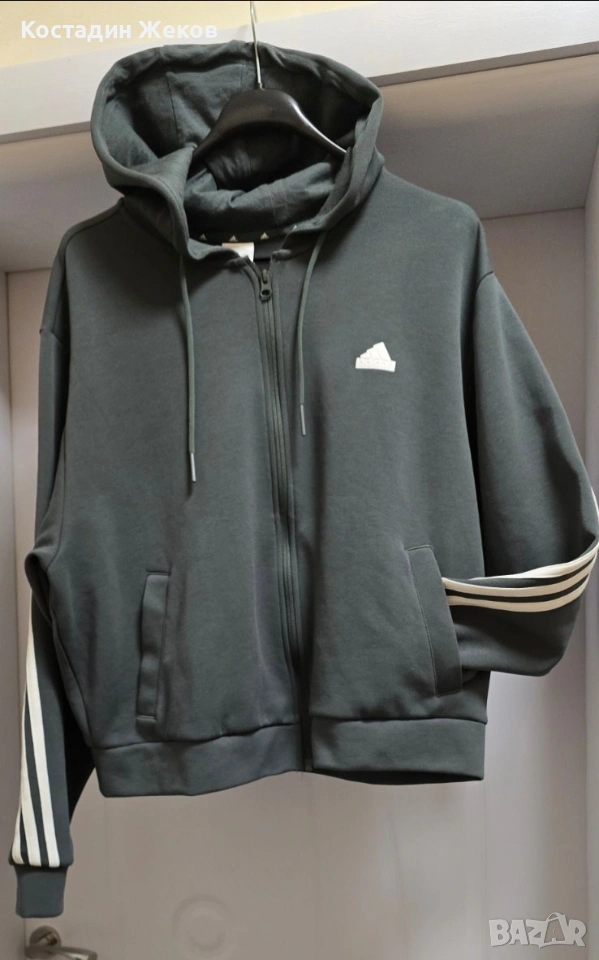  Нов. Дамски оригинален суитшърт. Adidas Future Icons 3- stripes. , снимка 1