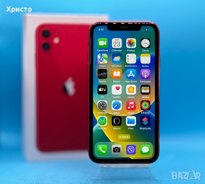 Apple iPhone 11, 64 GB, Red, снимка 1