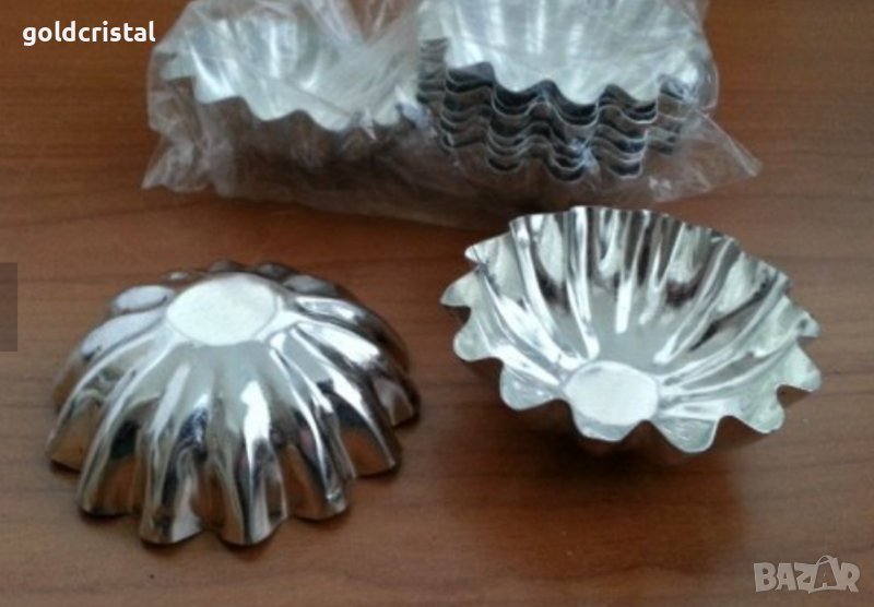 Метални форми за сладки орехчета гъбки петифури  , снимка 1