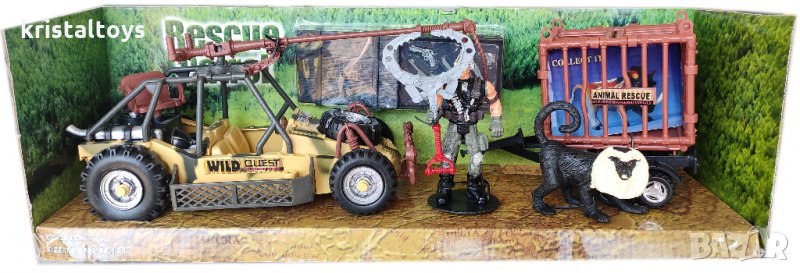 Играчка за деца комплект Спасителна група Wild Quest, снимка 1