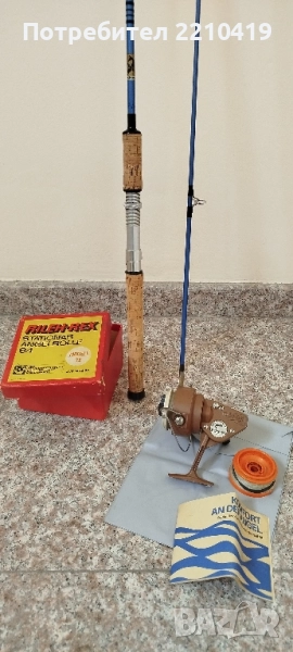 въдица Tokoz 210см и макара Germina , снимка 1