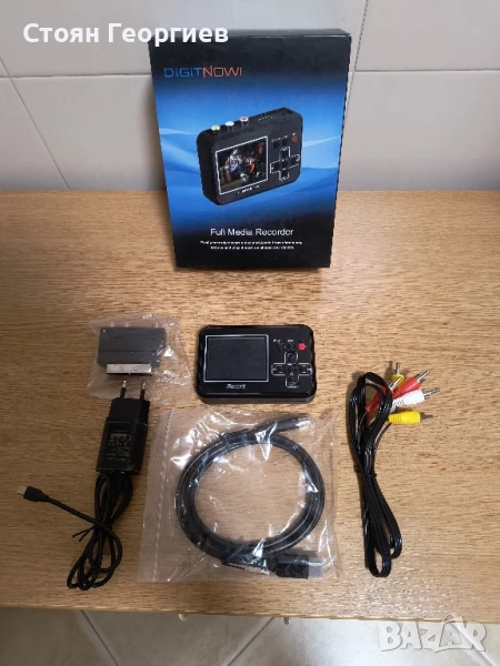 Видео-цифров конвертор, мини устройство за видеозаснемане, запис на видео , снимка 1