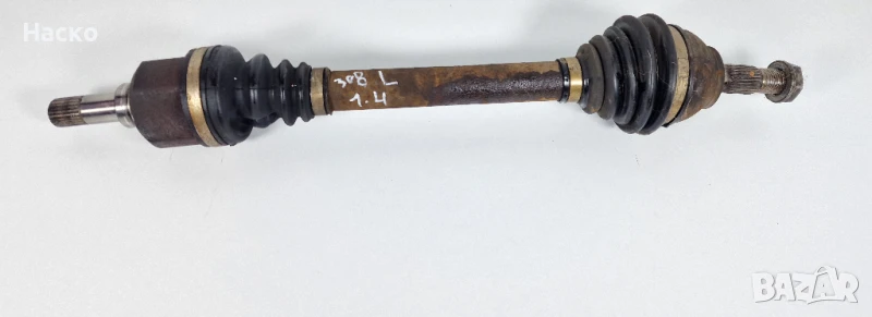 Лява Полуоска Пежо 308 1.4 1.6 ВТИ Peugeot 308 1.4 1.6 VTi, снимка 1