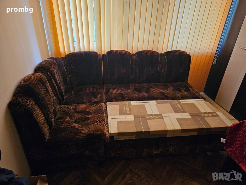 ъглов разтегателен диван, кухненско канапе, ъгъл, ракла , снимка 1