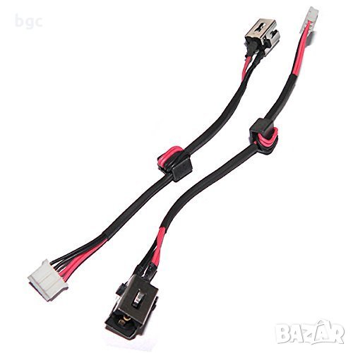 Нова DC JACK Букса с кабел за Лаптопи Lenovo IBM Z400 Z500 P400 P500 DC30100LM00 90202118 90202322, снимка 1