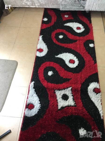 Пътеки Шаги червено черно, снимка 1