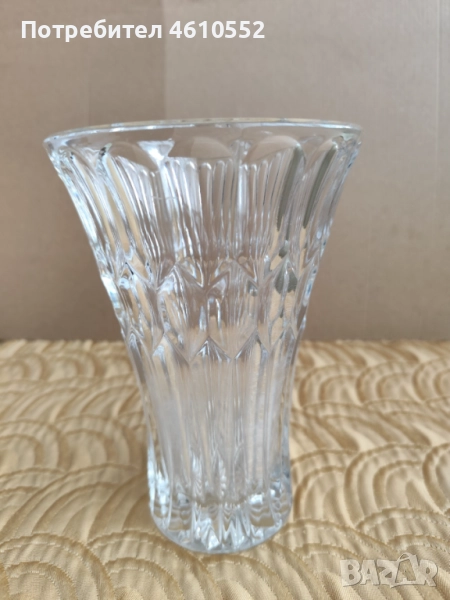Нова ваза от калиево стъкло, снимка 1