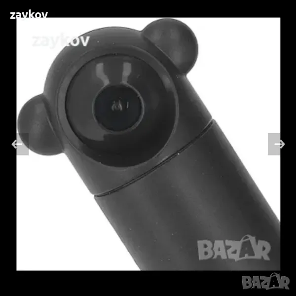 Интелигентна WiFi камера, USB кабел, 1080P домашен охранителен монитор с ротация на 180 градуса, снимка 1