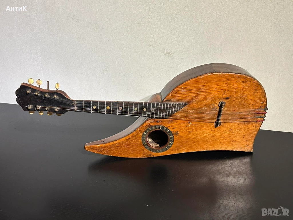 Стара Италианска Мандолина G. Puglisi Reale Figli, снимка 1